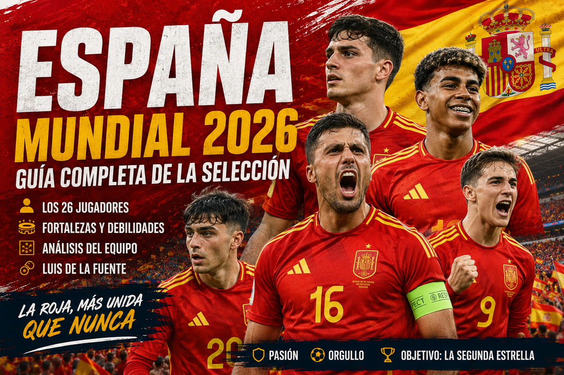 España en el Mundial 2026: análisis completo de los 26 jugadores convocados por Luis de la Fuente